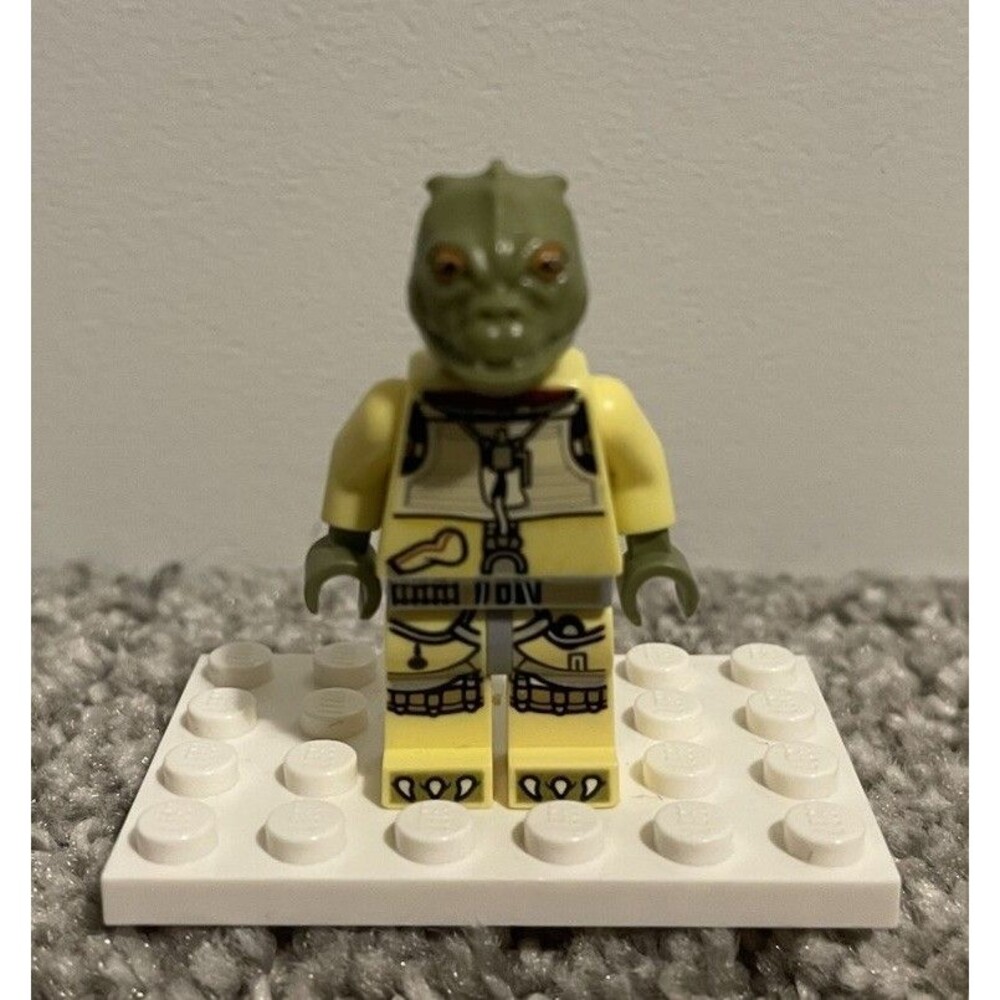 Lego Star Wars Bossk Olive Green Minifigure Sw0828 Bounty Hunter 75167 2017 Rare